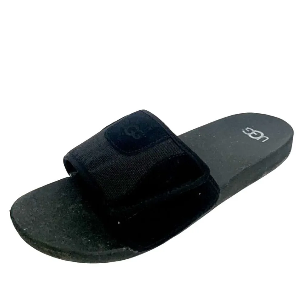 UGG Unisex Kids Black Slide Slip-On Beach Sandal Youth Size 6